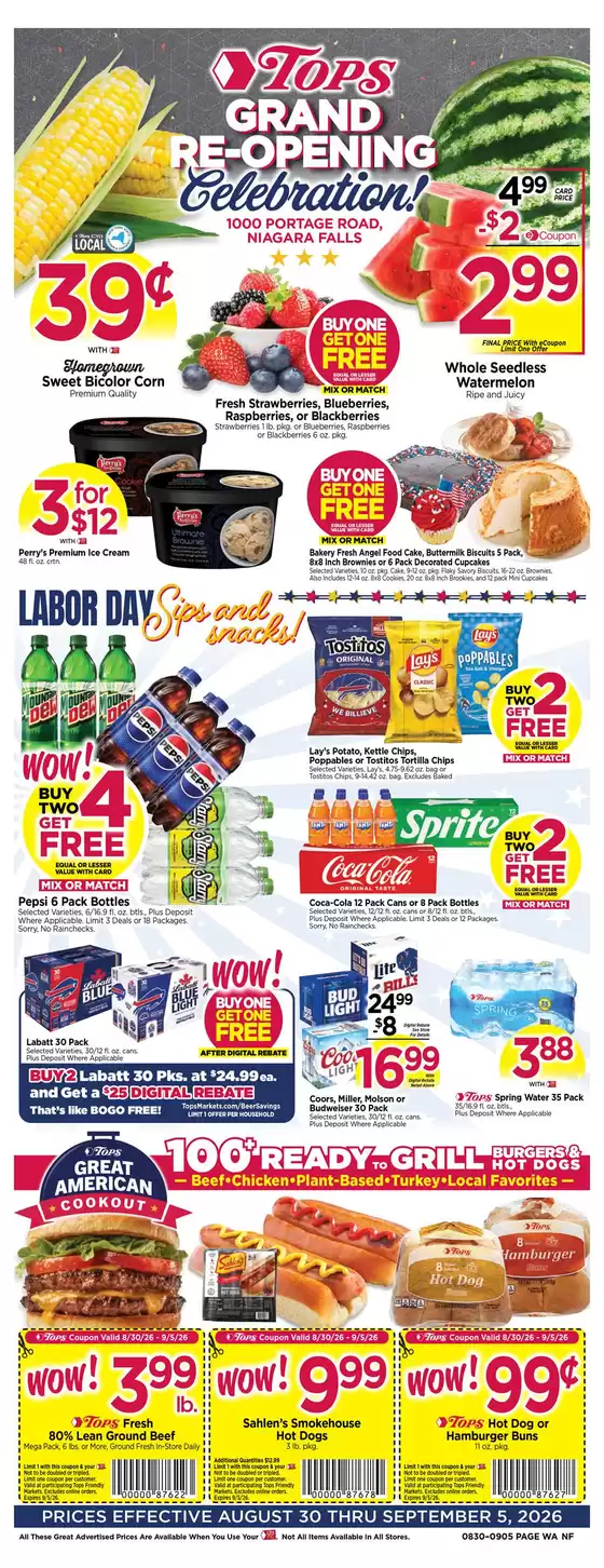 Tops catalogue | Great offer for all customers | 2026-08-30T00:00:00.000Z - 2026-09-05T00:00:00.000Z