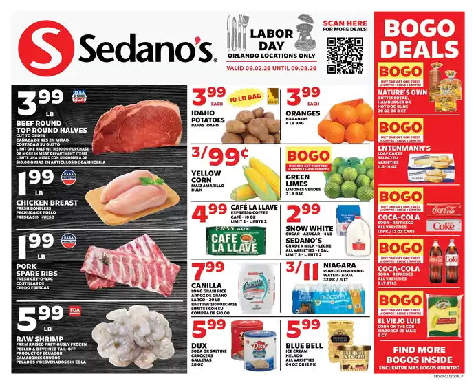 Sedano's catalogue in Florida City FL | Our best deals for you | 2026-09-02T00:00:00.000Z - 2026-09-08T00:00:00.000Z