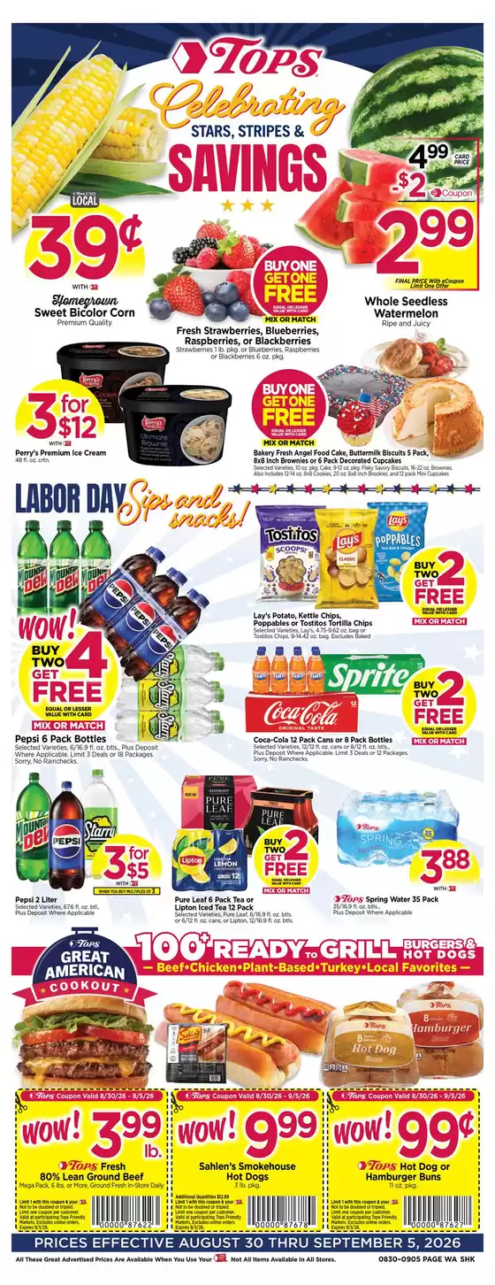 Tops catalogue | Current bargains and offers | 2026-08-30T00:00:00.000Z - 2026-09-05T00:00:00.000Z