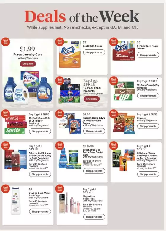 Walgreens catalogue | Offers for bargain hunters | 2026-09-06T00:00:00.000Z - 2026-09-12T00:00:00.000Z
