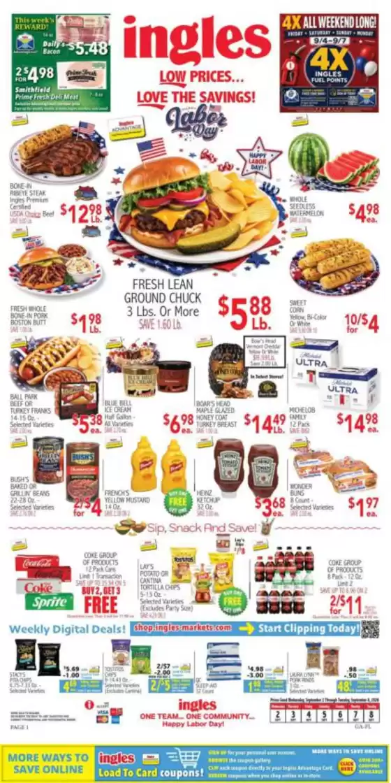Ingles Markets catalogue in Rutledge GA | Our best deals for you | 2026-09-04T00:00:00.000Z - 2026-09-07T00:00:00.000Z