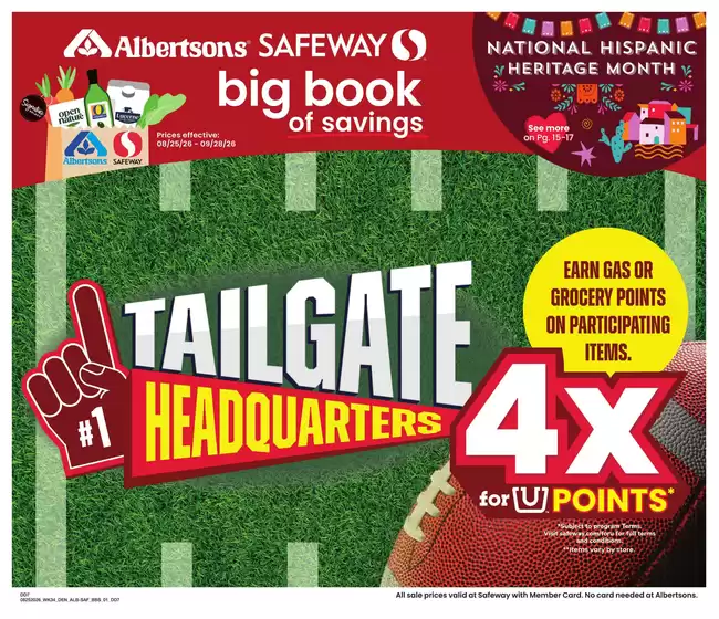 Safeway catalogue | Save now with our deals | 2026-08-25T00:00:00.000Z - 2026-09-28T00:00:00.000Z
