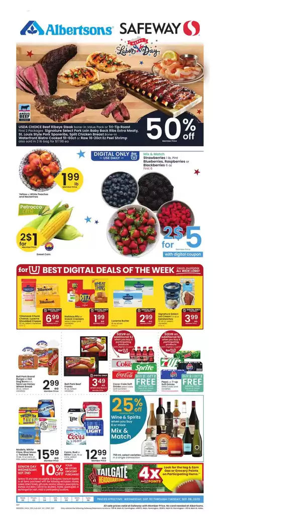 Safeway catalogue | Our best bargains | 2026-09-02T00:00:00.000Z - 2026-09-08T00:00:00.000Z