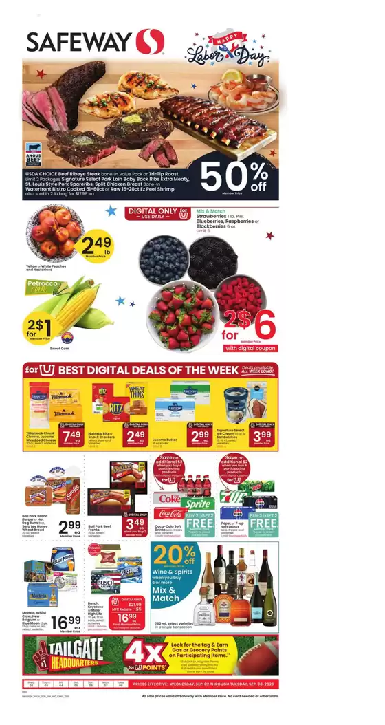 Safeway catalogue | Current bargains and offers | 2026-09-02T00:00:00.000Z - 2026-09-08T00:00:00.000Z