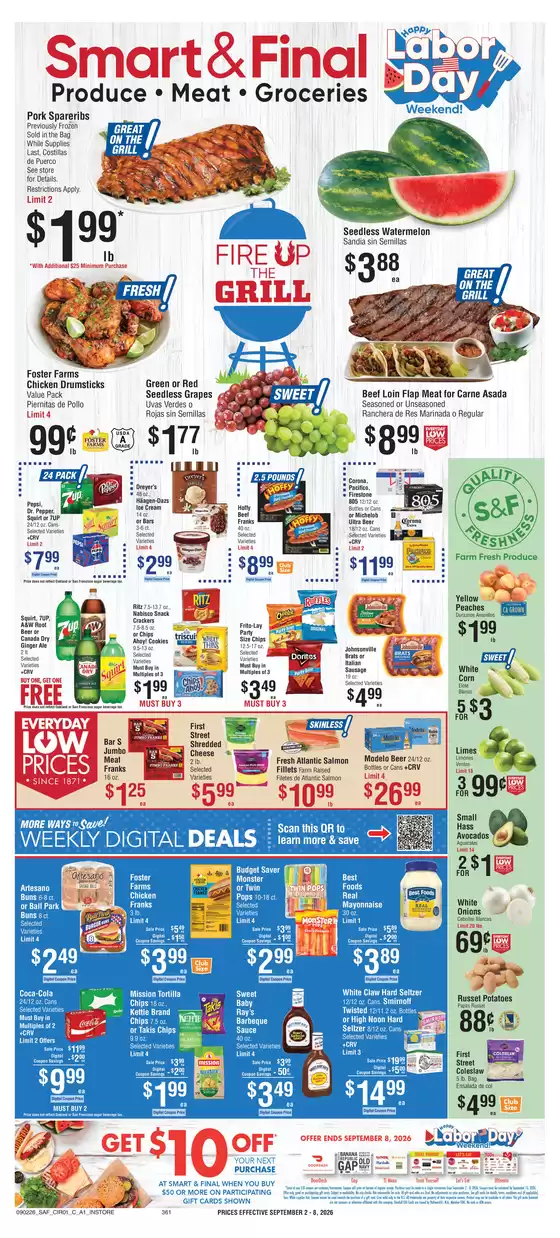 Smart & Final catalogue | Weekly Ad Savings (09/02/2026 - 09/08/2026) | 2026-09-02T00:00:00.000Z - 2026-09-03T00:00:00.000Z