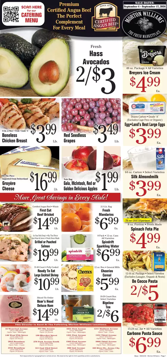 Morton Williams catalogue | Morton Williams weekly ad | 2026-09-04T00:00:00.000Z - 2026-09-17T00:00:00.000Z