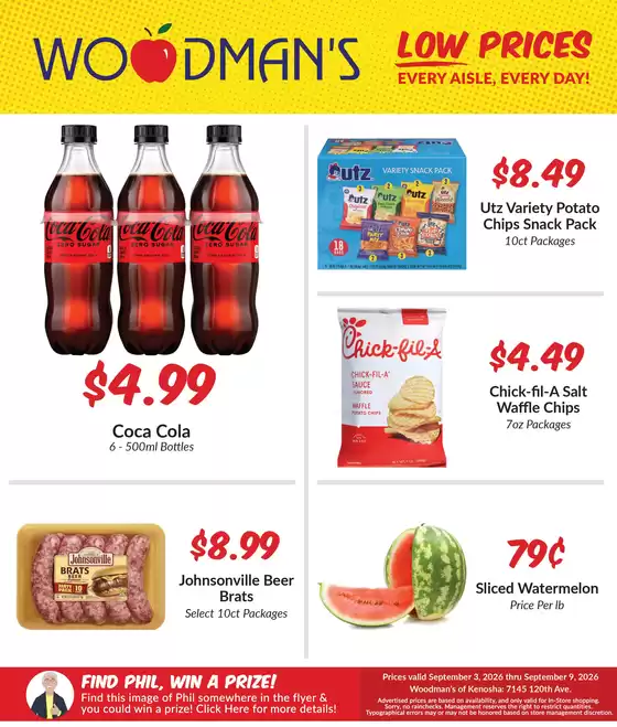 Woodman's catalogue in Lake Villa IL | Great offer for all customers | 2026-09-03T00:00:00.000Z - 2026-09-09T00:00:00.000Z
