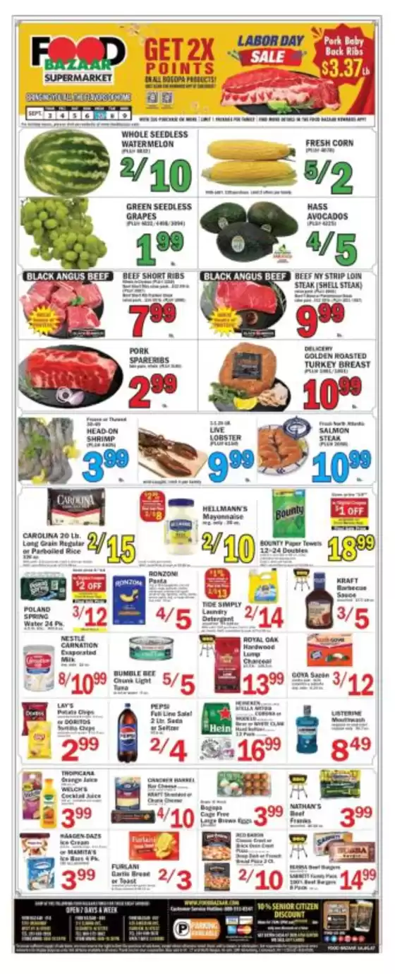 Food Bazaar catalogue | Current bargains and offers | 2026-09-03T00:00:00.000Z - 2026-09-09T00:00:00.000Z