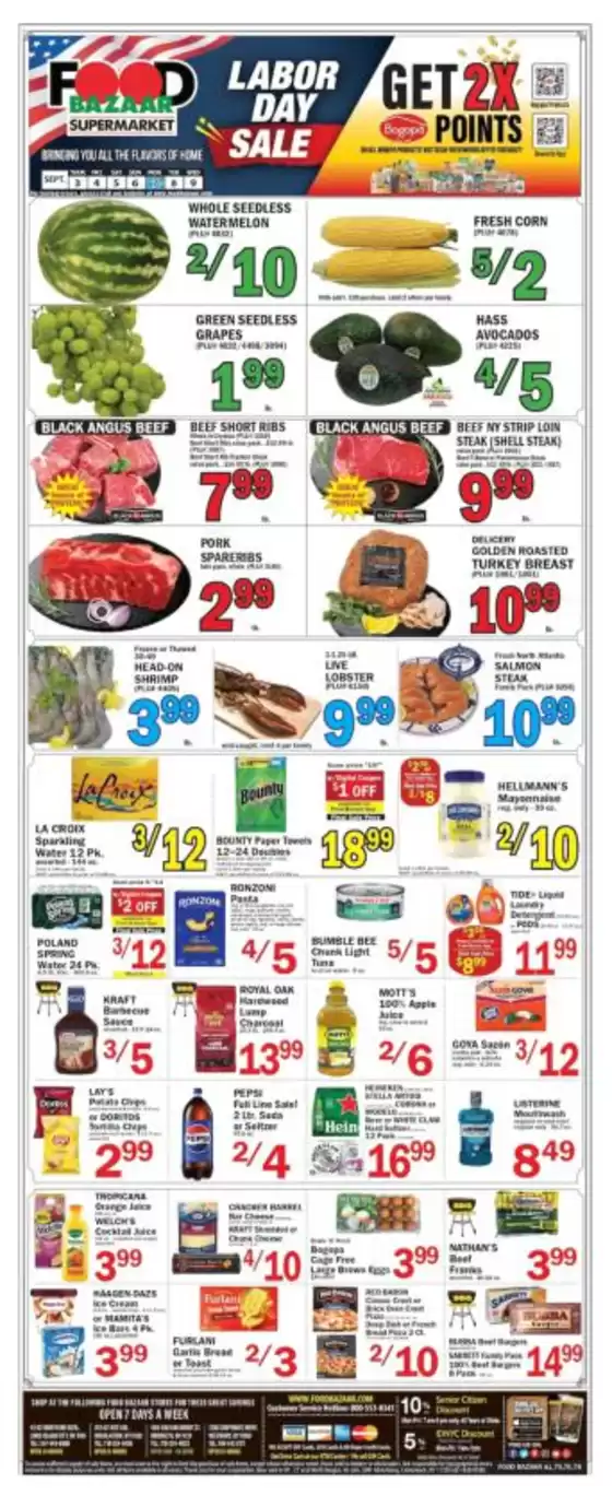 Food Bazaar catalogue in Cold Spring Harbor NY | Our best offers for you | 2026-09-03T00:00:00.000Z - 2026-09-09T00:00:00.000Z