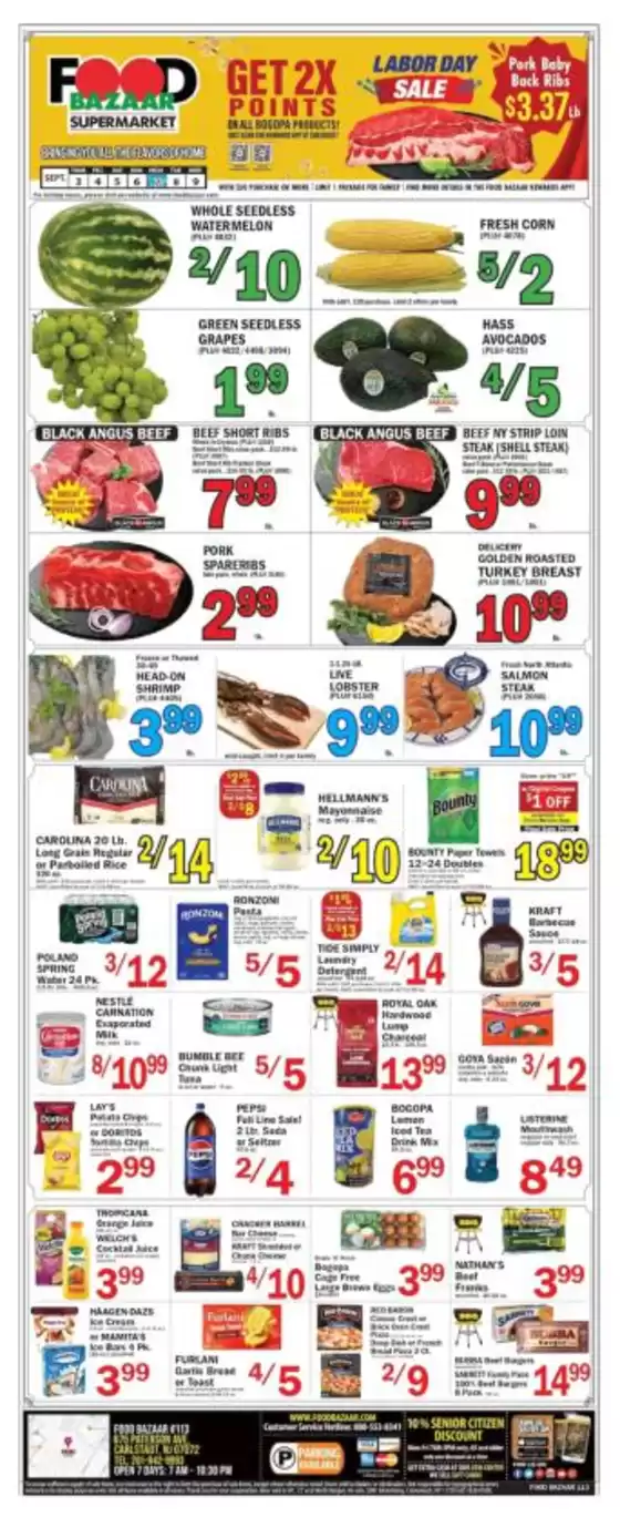 Food Bazaar catalogue | Attractive special offers for everyone | 2026-09-03T00:00:00.000Z - 2026-09-09T00:00:00.000Z