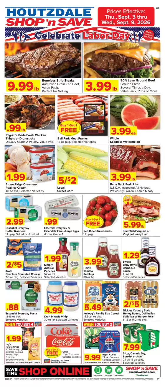 Shop 'n Save catalogue | Wide range of offers | 2026-09-03T00:00:00.000Z - 2026-09-09T00:00:00.000Z