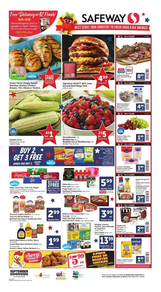 Safeway catalogue in Monterey CA | Weekly Ad - Safeway - NorCal | 2026-09-02T00:00:00.000Z - 2026-09-08T00:00:00.000Z