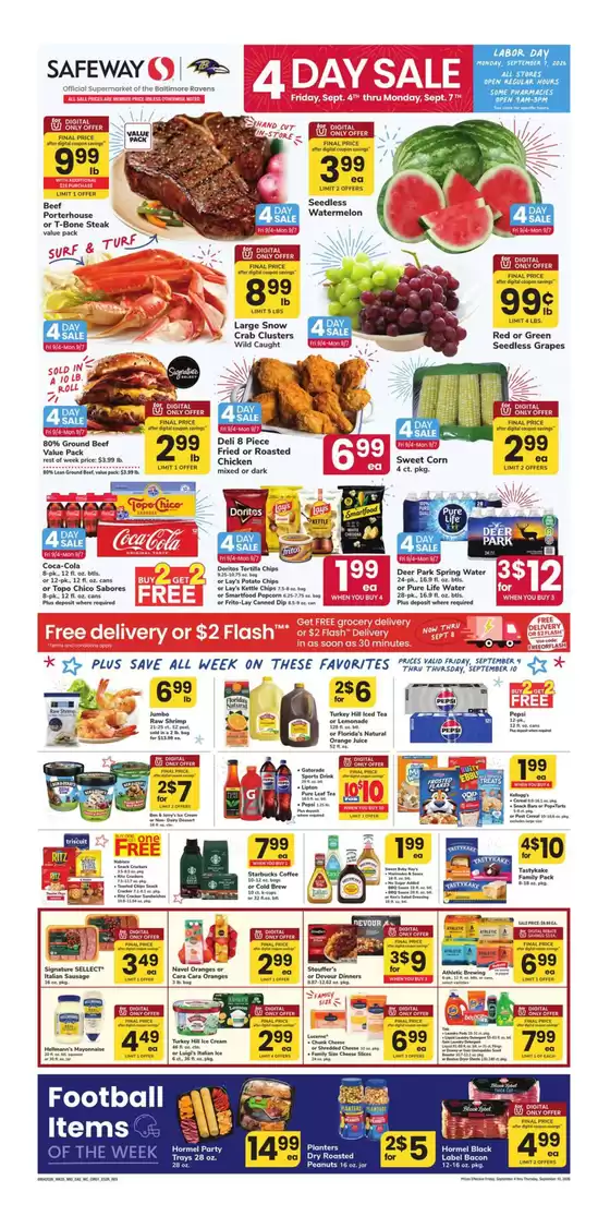 Safeway catalogue in Forest Hill MD | Exclusive bargains | 2026-09-04T00:00:00.000Z - 2026-09-10T00:00:00.000Z