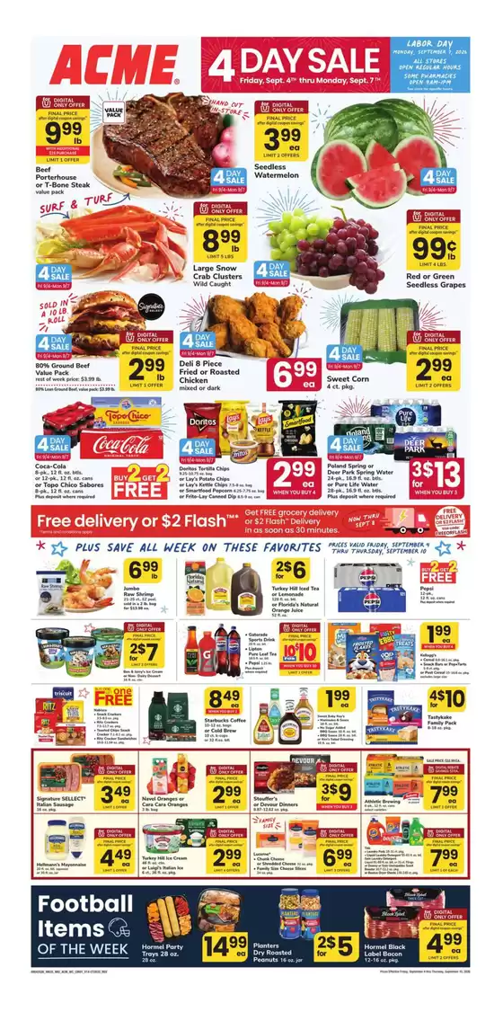 ACME catalogue in Newark NJ | Weekly Ad | 2026-09-04T00:00:00.000Z - 2026-09-10T00:00:00.000Z