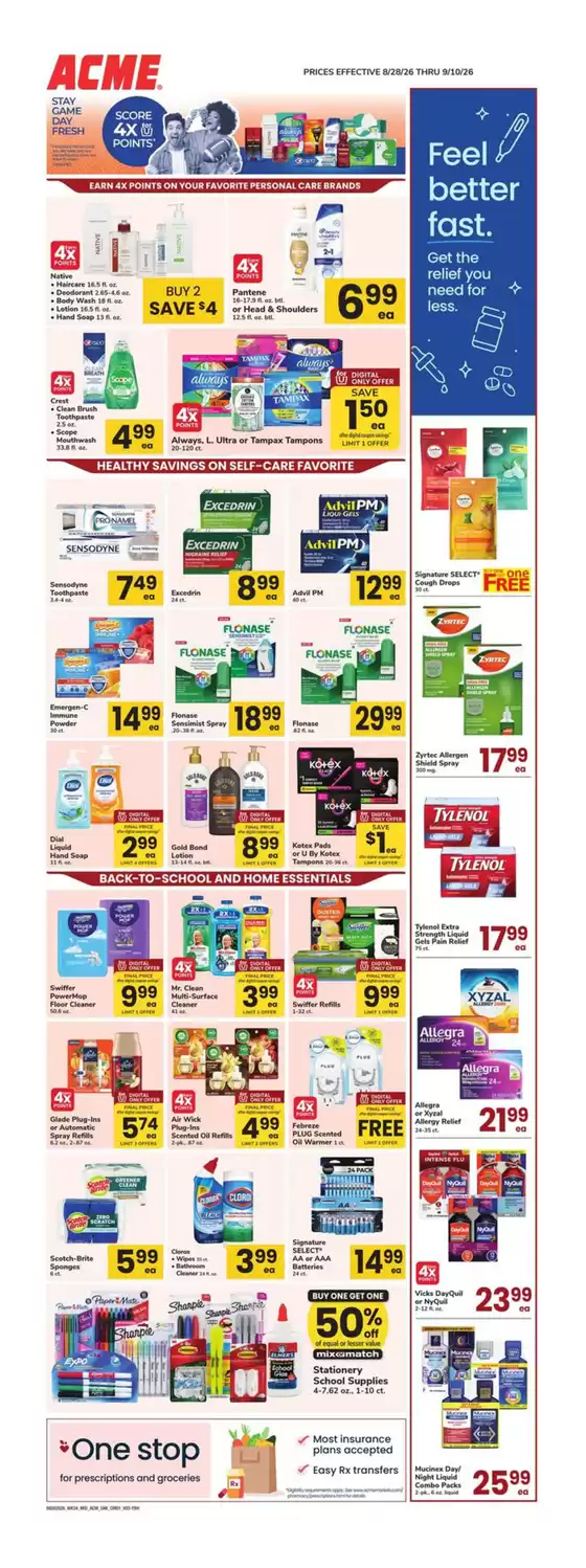 ACME catalogue in Cold Spring Harbor NY | Acme Markets - GMI | 2026-08-28T00:00:00.000Z - 2026-09-10T00:00:00.000Z