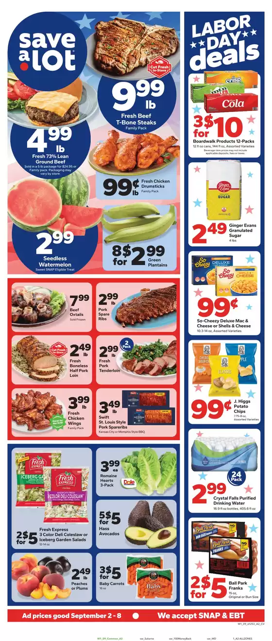 Save a Lot catalogue in Bolingbrook IL | Great offer for all customers | 2026-09-02T00:00:00.000Z - 2026-09-08T00:00:00.000Z