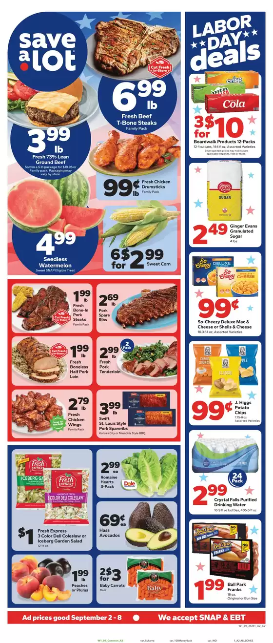 Save a Lot catalogue in Sparta TN | Exclusive deals and bargains | 2026-09-02T00:00:00.000Z - 2026-09-08T00:00:00.000Z