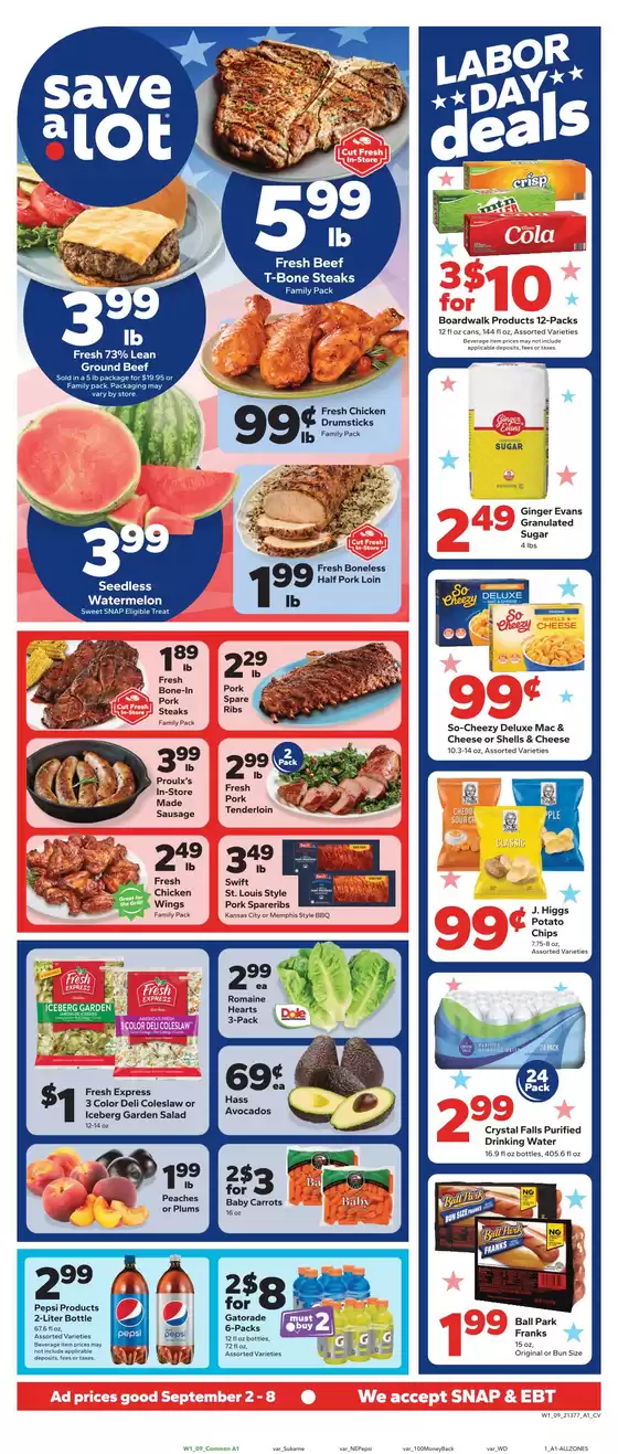 Save a Lot catalogue in Canton NY | Top deals for all customers | 2026-09-02T00:00:00.000Z - 2026-09-08T00:00:00.000Z