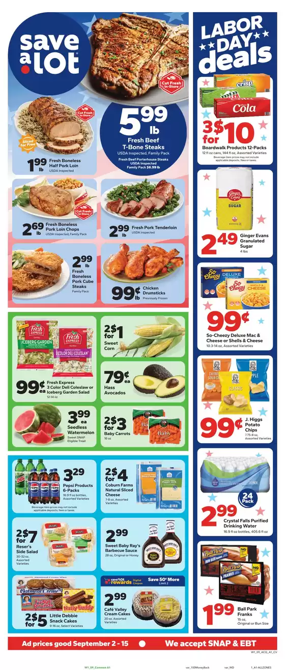Save a Lot catalogue in Mansfield OH | Top offers for smart savers | 2026-09-02T00:00:00.000Z - 2026-09-08T00:00:00.000Z