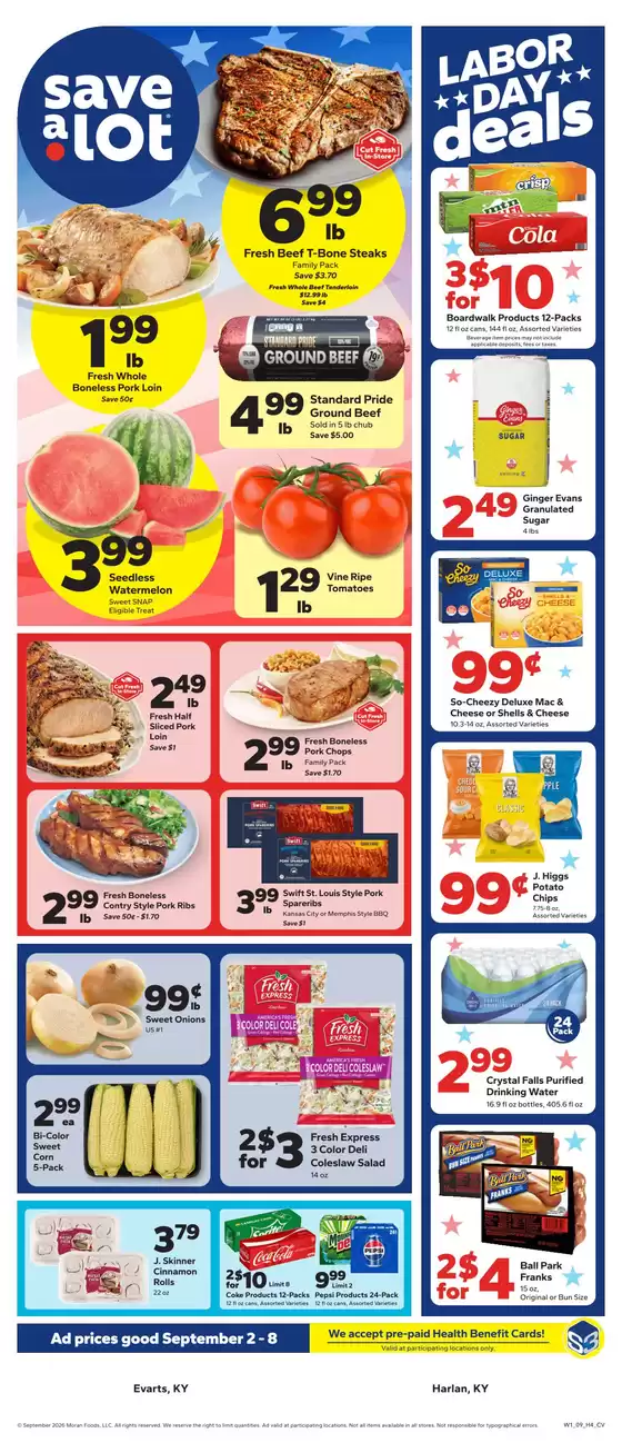 Save a Lot catalogue in Pennington Gap VA | Discover attractive offers | 2026-09-02T00:00:00.000Z - 2026-09-08T00:00:00.000Z