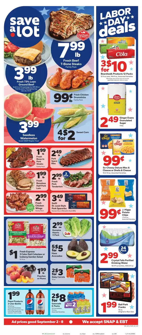 Save a Lot catalogue in Hurlock MD | Offers for bargain hunters | 2026-09-02T00:00:00.000Z - 2026-09-08T00:00:00.000Z