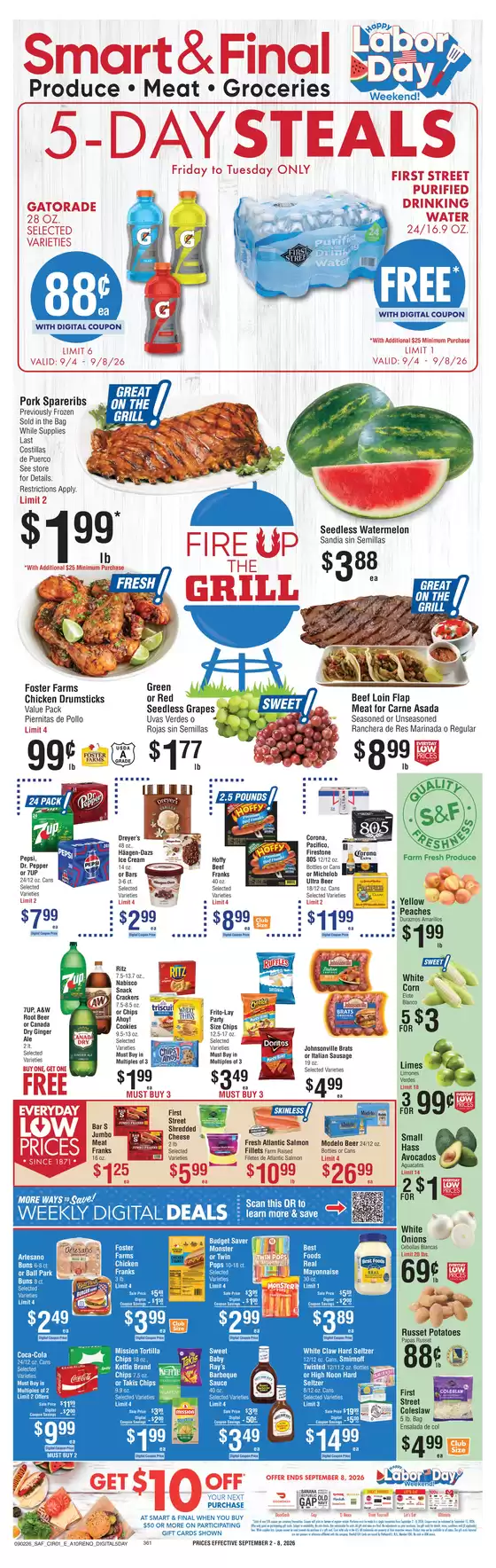 Smart & Final catalogue | Great offer for bargain hunters | 2026-09-04T00:00:00.000Z - 2026-09-08T00:00:00.000Z