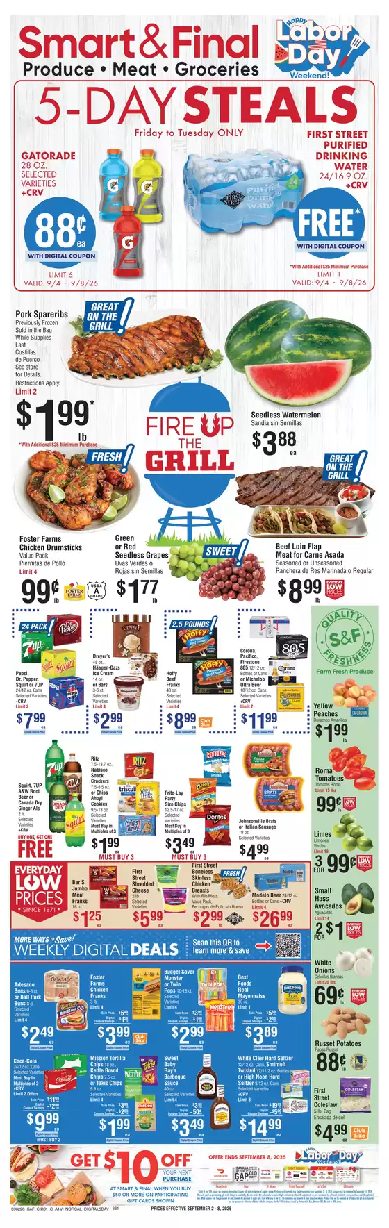 Smart & Final catalogue | Great offer for all customers | 2026-09-04T00:00:00.000Z - 2026-09-08T00:00:00.000Z