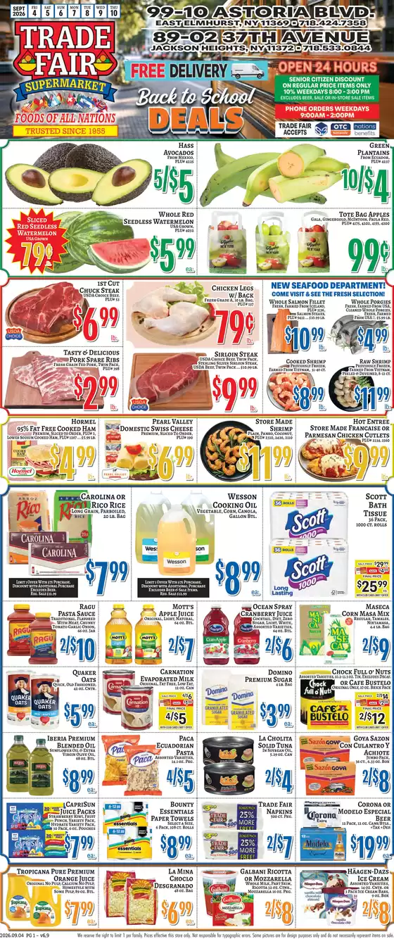 Trade Fair Supermarket catalogue | New offers to discover | 2026-09-04T00:00:00.000Z - 2026-09-10T00:00:00.000Z