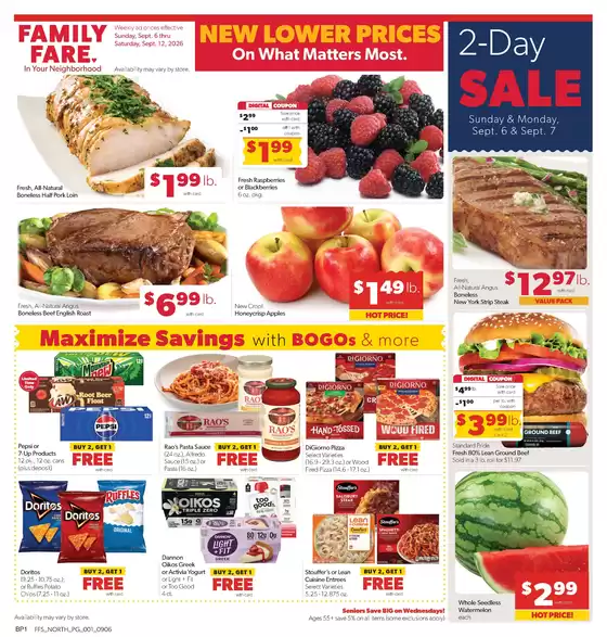 Family Fare catalogue | Great offer for bargain hunters | 2026-09-04T00:00:00.000Z - 2026-09-05T00:00:00.000Z