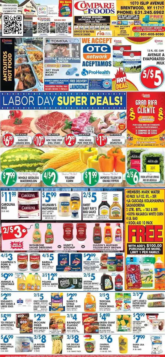 Compare Foods catalogue | Current special promotions | 2026-09-04T00:00:00.000Z - 2026-09-09T00:00:00.000Z