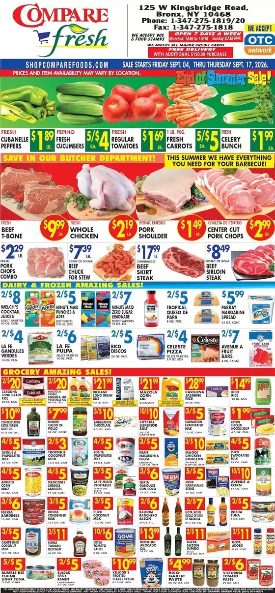 Compare Foods catalogue | Offers for bargain hunters | 2026-09-04T00:00:00.000Z - 2026-09-17T00:00:00.000Z