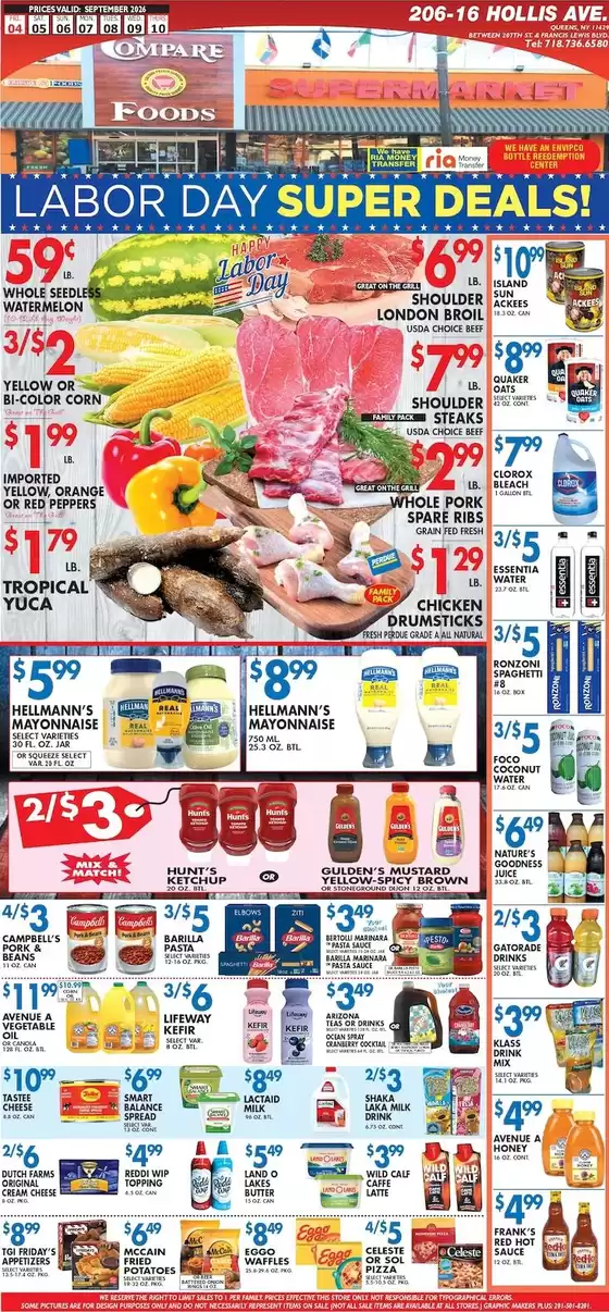 Compare Foods catalogue | Discounts and promotions | 2026-09-04T00:00:00.000Z - 2026-09-10T00:00:00.000Z