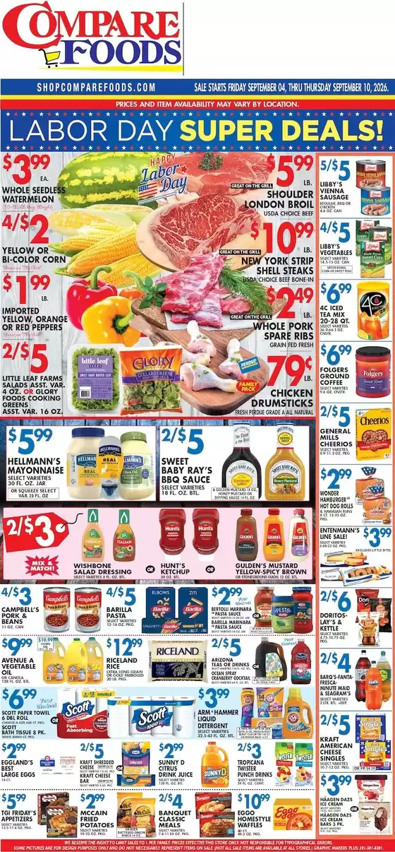 Compare Foods catalogue in Warwick RI | Compare Foods weekly ad | 2026-09-04T00:00:00.000Z - 2026-09-10T00:00:00.000Z
