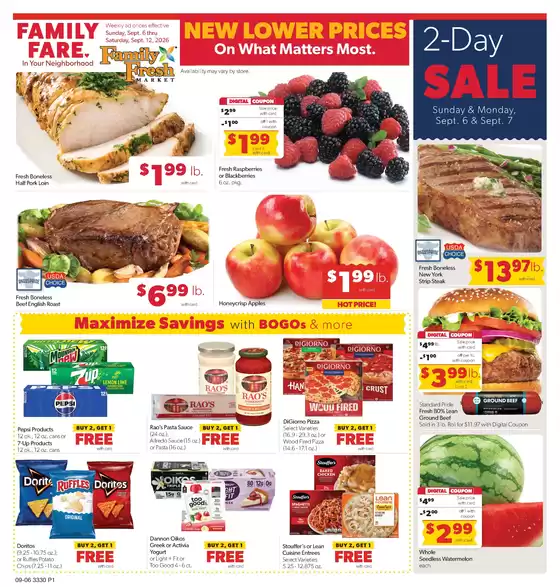 Family Fare catalogue | Exclusive bargains | 2026-09-04T00:00:00.000Z - 2026-09-05T00:00:00.000Z