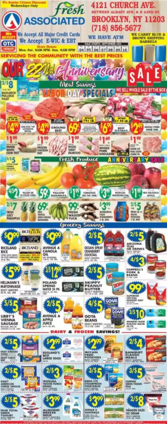 Associated catalogue | Current special promotions | 2026-09-04T00:00:00.000Z - 2026-09-10T00:00:00.000Z