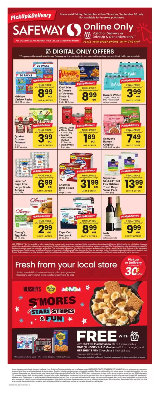 Safeway catalogue | Current deals and offers | 2026-09-04T00:00:00.000Z - 2026-09-10T00:00:00.000Z