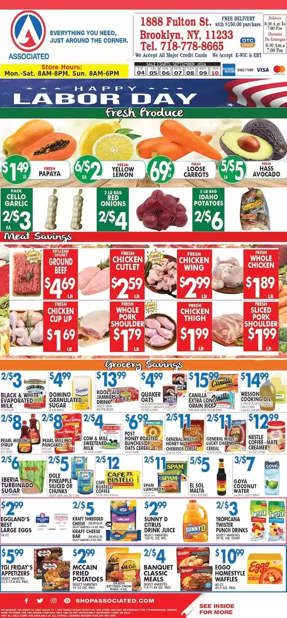 Associated catalogue | Wide range of offers | 2026-09-04T00:00:00.000Z - 2026-09-10T00:00:00.000Z