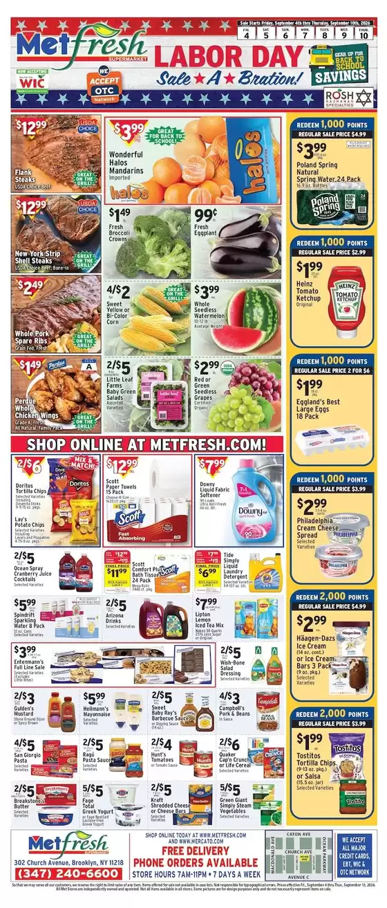 Met Foodmarkets catalogue | Offers for bargain hunters | 2026-09-04T00:00:00.000Z - 2026-09-10T00:00:00.000Z