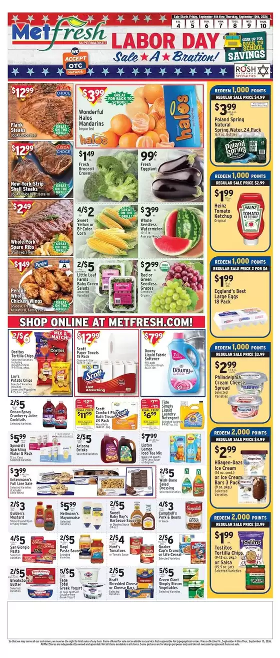 Met Foodmarkets catalogue | Top offers for all bargain hunters | 2026-09-04T00:00:00.000Z - 2026-09-10T00:00:00.000Z