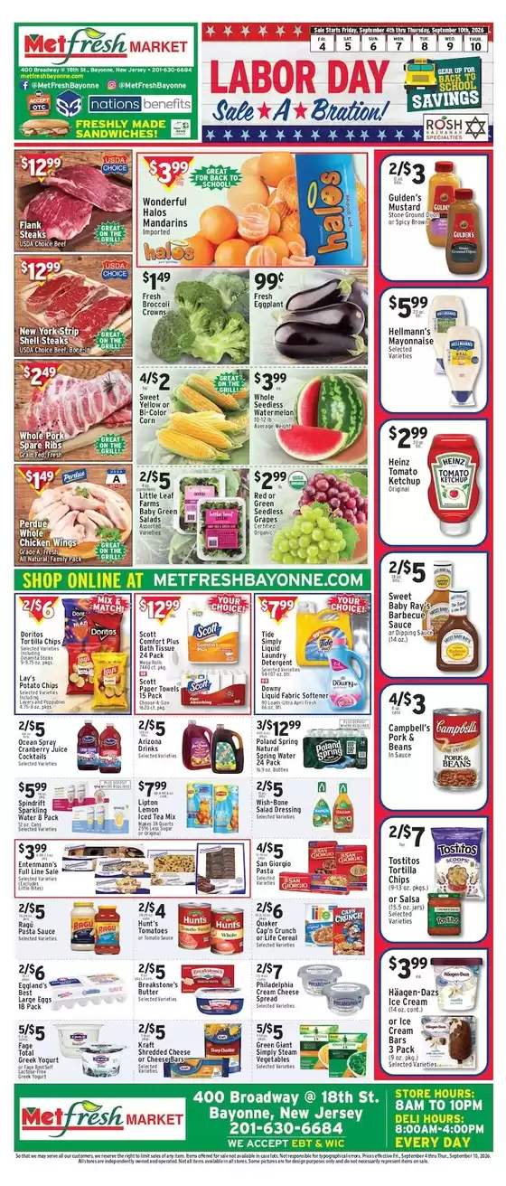 Met Foodmarkets catalogue | Met Foodmarkets weekly ad | 2026-09-04T00:00:00.000Z - 2026-09-10T00:00:00.000Z