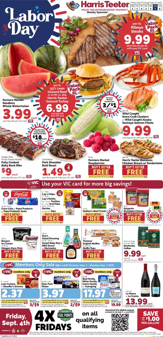 Harris Teeter catalogue | Weekly Ad | 2026-09-02T00:00:00.000Z - 2026-09-08T00:00:00.000Z
