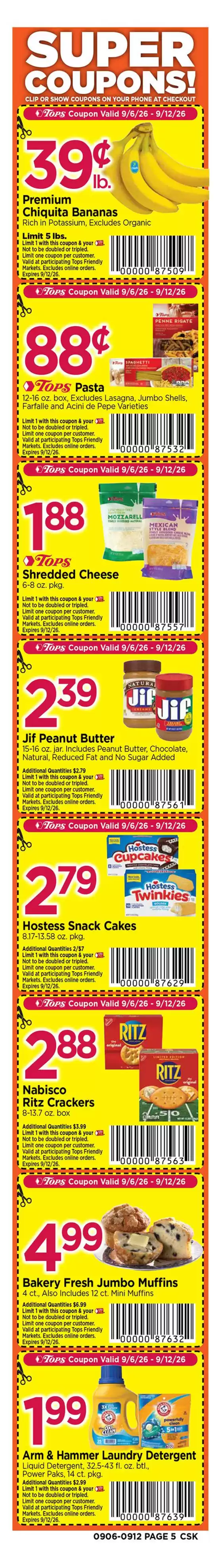 Tops catalogue in Schaghticoke NY | Top offers for all bargain hunters | 2026-09-06T00:00:00.000Z - 2026-09-12T00:00:00.000Z