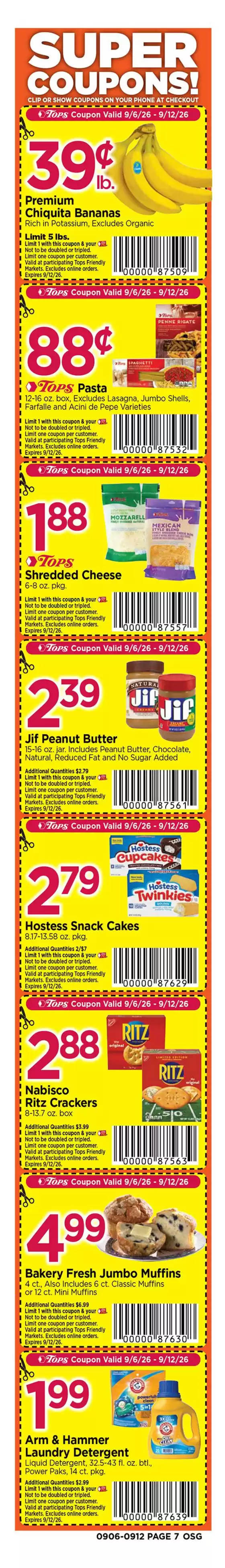 Tops catalogue in Buffalo NY | Super Coupons! | 2026-09-06T00:00:00.000Z - 2026-09-12T00:00:00.000Z