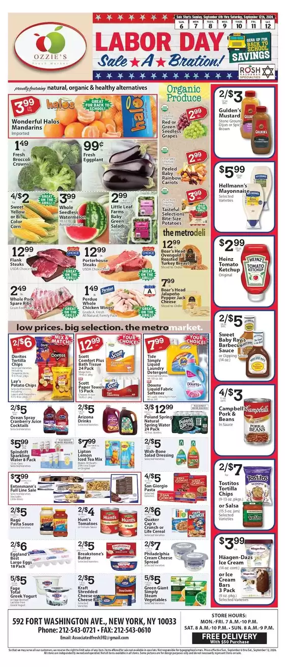 Associated catalogue | Discounts and promotions | 2026-09-06T00:00:00.000Z - 2026-09-12T00:00:00.000Z