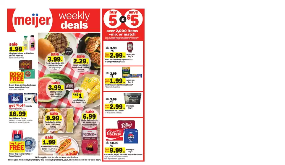 Meijer catalogue in Bancroft MI | New offers to discover | 2026-09-02T00:00:00.000Z - 2026-09-08T00:00:00.000Z