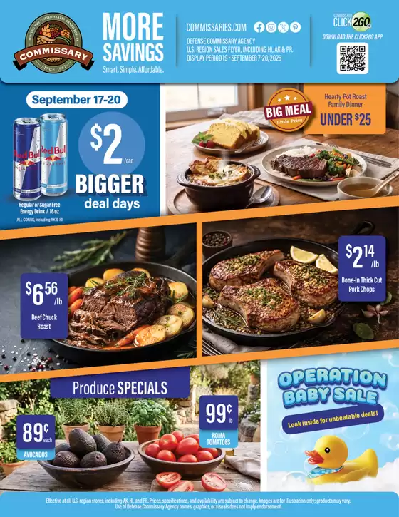 Commissary catalogue in Wantagh NY | Flyer Commissary | 2026-09-07T00:00:00.000Z - 2026-09-20T00:00:00.000Z