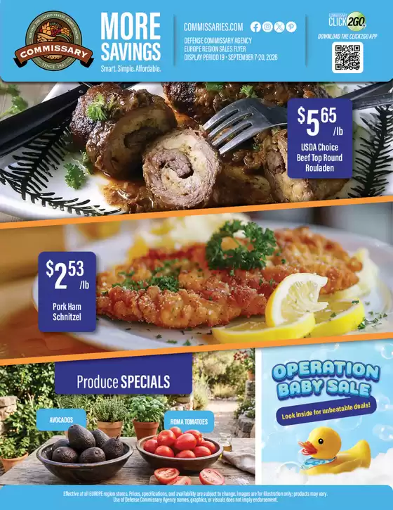 Commissary catalogue | Top offers for all bargain hunters | 2026-09-07T00:00:00.000Z - 2026-09-20T00:00:00.000Z