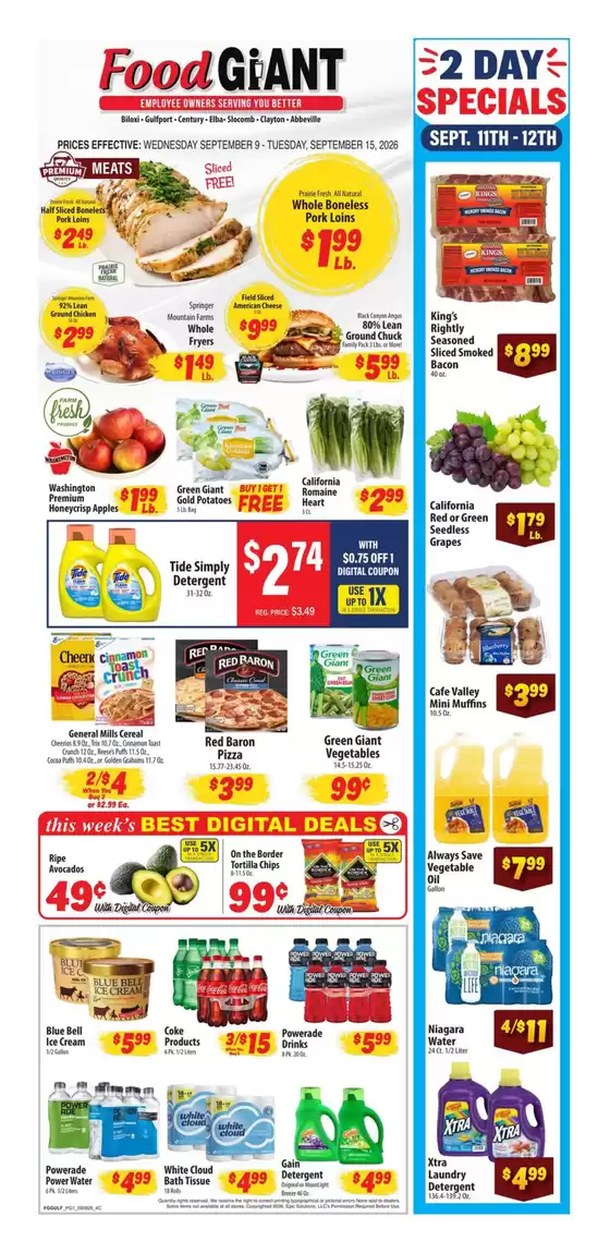Food Giant catalogue | Weekly Ad | 2026-09-09T00:00:00.000Z - 2026-09-15T00:00:00.000Z