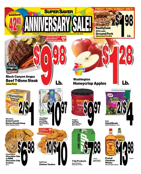 Super Saver catalogue | Top deals for all customers | 2026-09-09T00:00:00.000Z - 2026-09-15T00:00:00.000Z