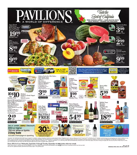 Pavilions catalogue in Corona Del Mar CA | Weekly Ad | 2026-09-09T00:00:00.000Z - 2026-09-15T00:00:00.000Z